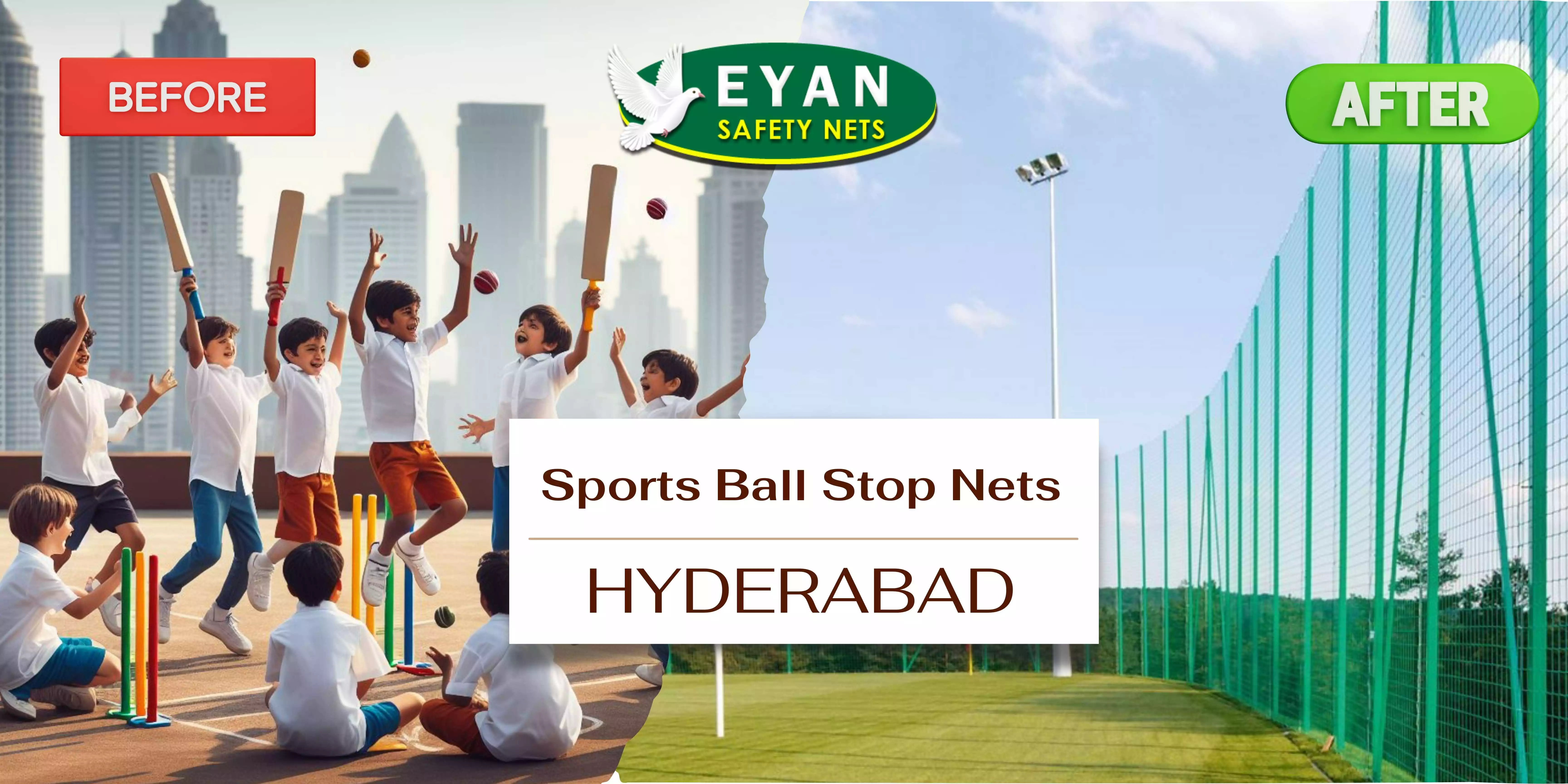 ball stopping nets for sports practice in hyderabad